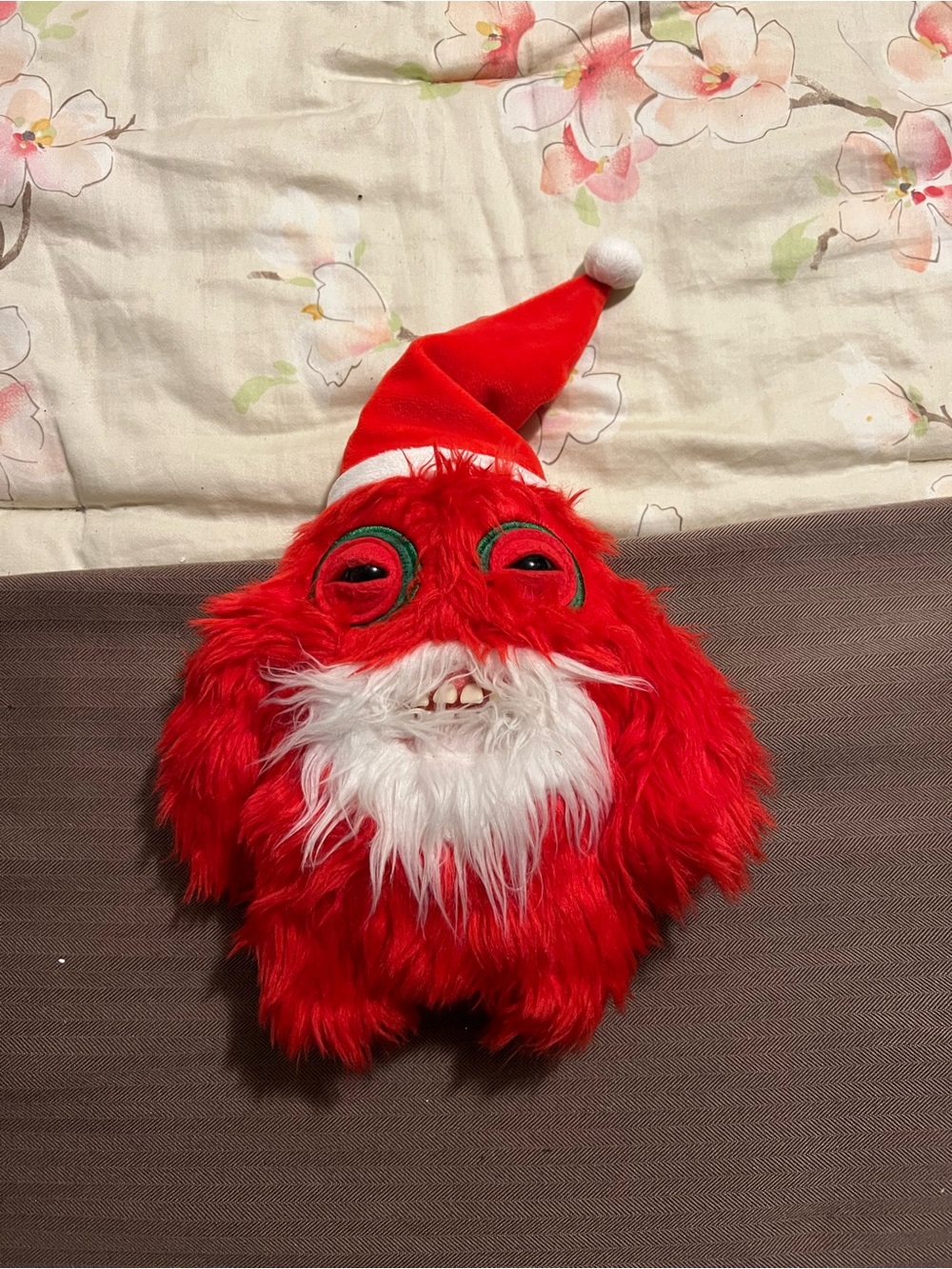 Fuggler Funny Ugly Monster Santa Fuzzy Festive Fuggs 2024 Red Plush